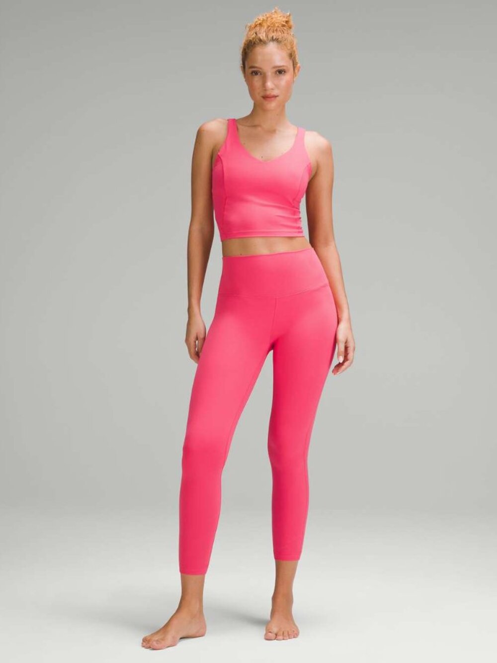 Lululemon Align High Rise 25" Leggings Glaze Pink size 8